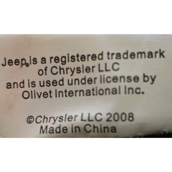 Jeep Mini Backpack In Black/Gray/White W/Logo, 2 Zip Compartments, 2 Mesh Sides - Picture 11 of 11